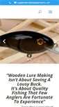 Mobile Screenshot of makewoodenlures.com